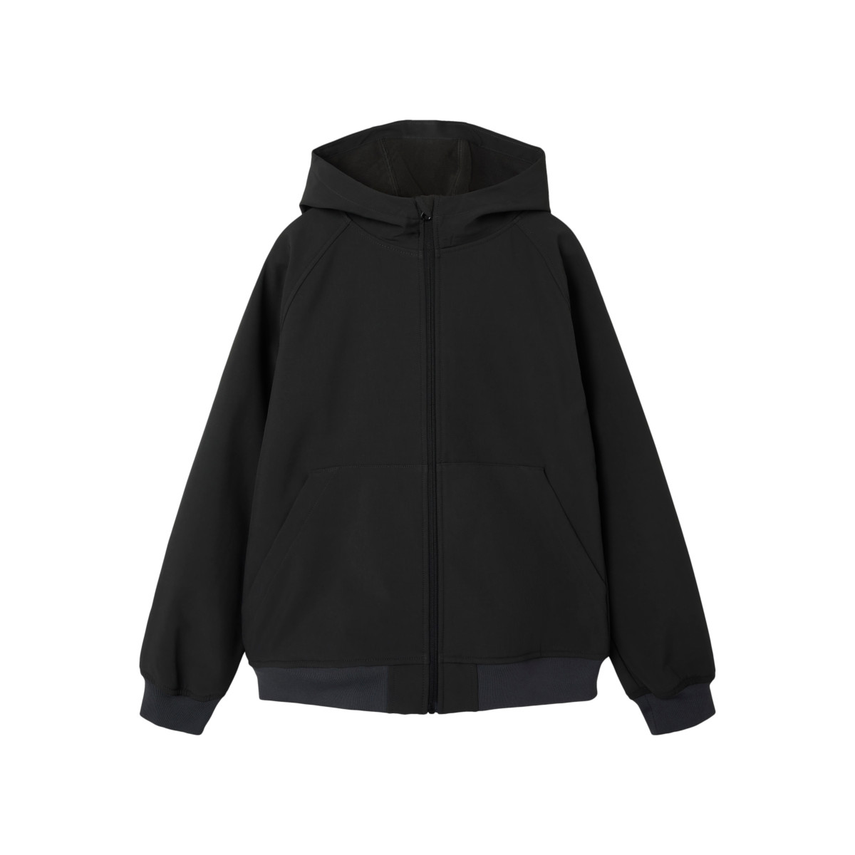 LMTD NLMALFA08 softshell-takki, Pirate Black