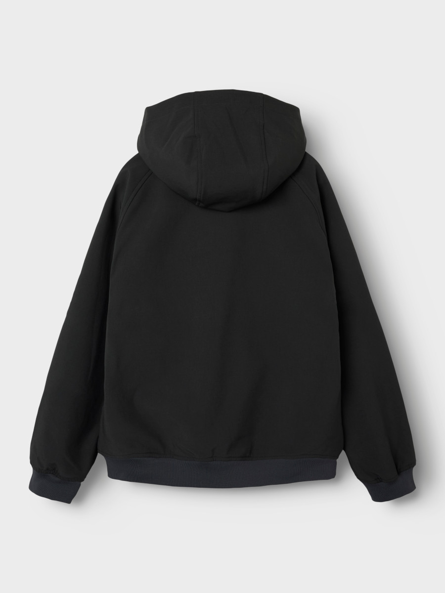 LMTD NLMALFA08 softshell-takki, Pirate Black