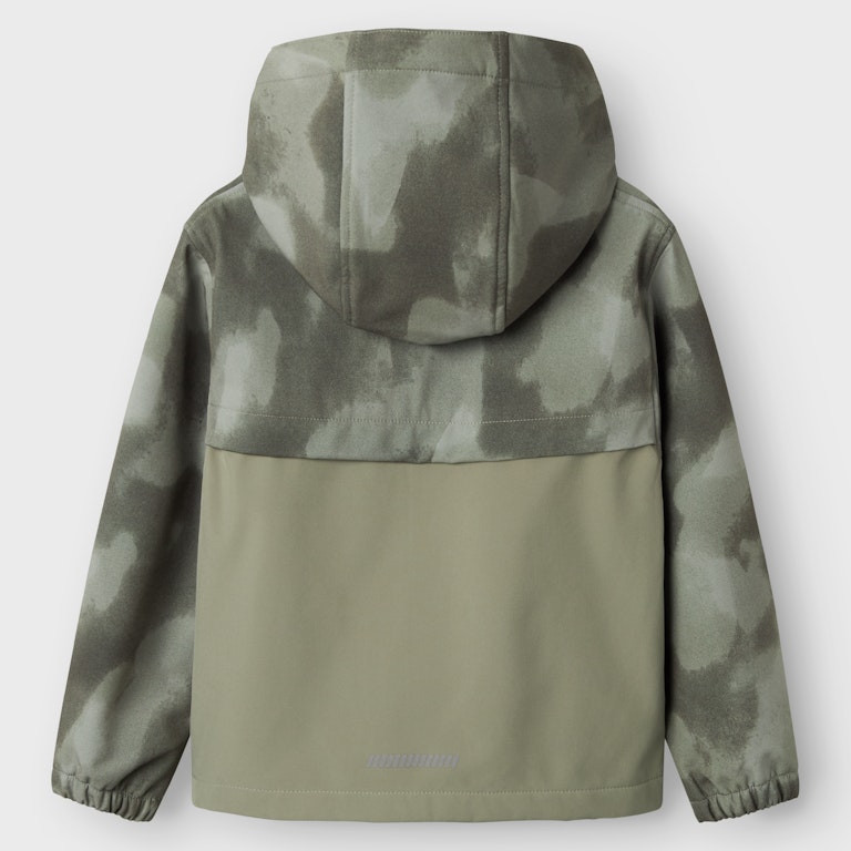 NAME IT NKMALFA08 BLOCK softshell-takki, ENNAKKOTILAUS Shadow