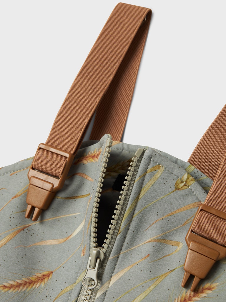 NAME IT NMMALFA08 BIB FIELD softshell-housut, Shadow