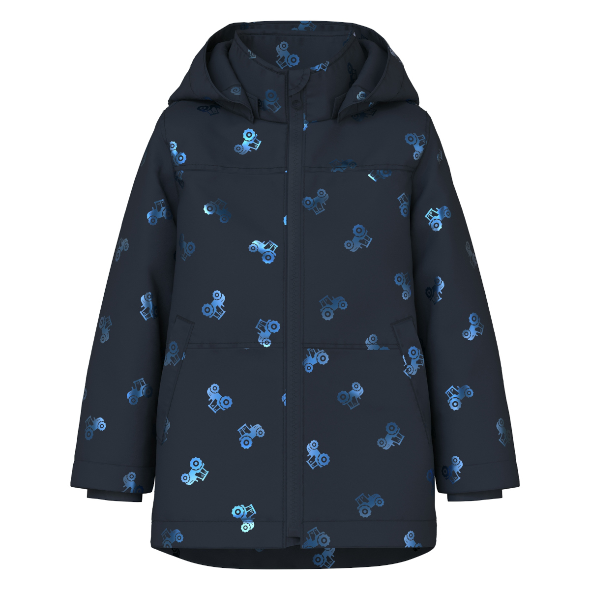 NAME IT NMMMAX FOIL TRACTOR välikausitakki, ENNAKKOTILAUS Dark Sapphire