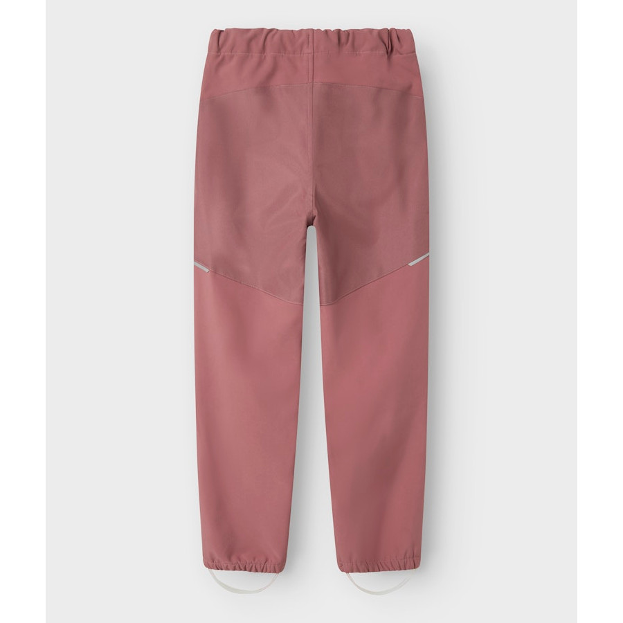 NAME IT NKNALFA SOLID softshell-housut, ENNAKKOTILAUS Wistful Mauve