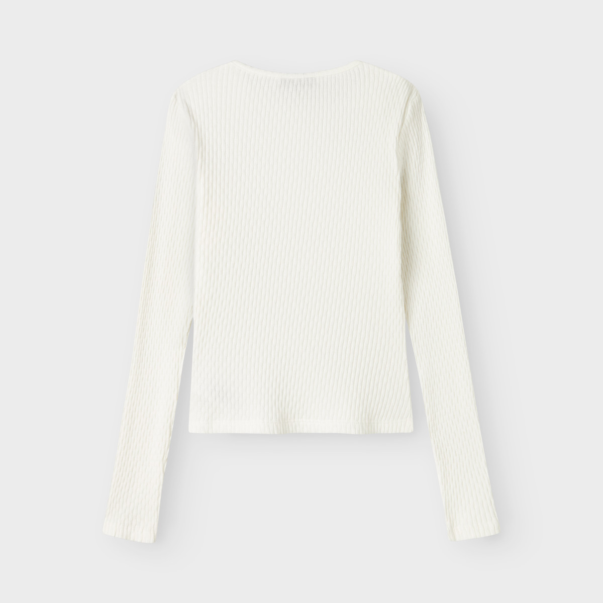 LMTD NLFNINUSA trikoopaita, White Alyssum