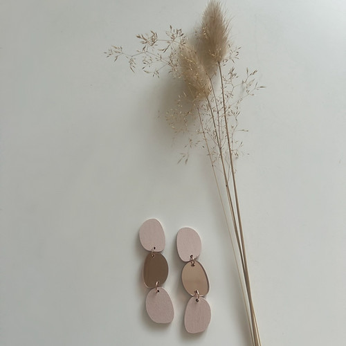 K O S K E M A T O N SAMMAL korvakorut, Vaaleanpunainen