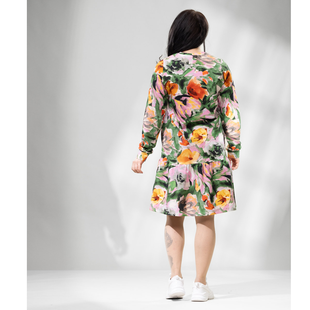 VERSONPUOTI aikuisten SELMAmekko NOCTURNE, Vihr/V.pun