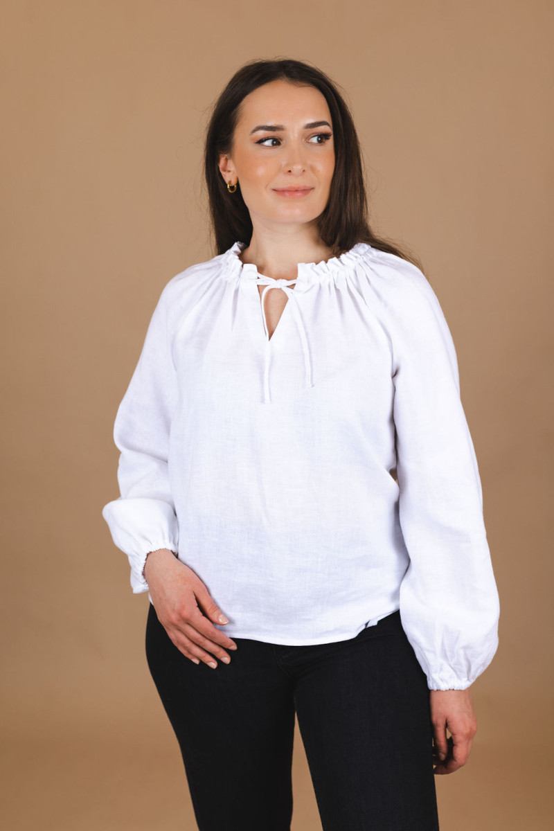 NAKOA aikuisten Paloma Blouse, Coconut Milk