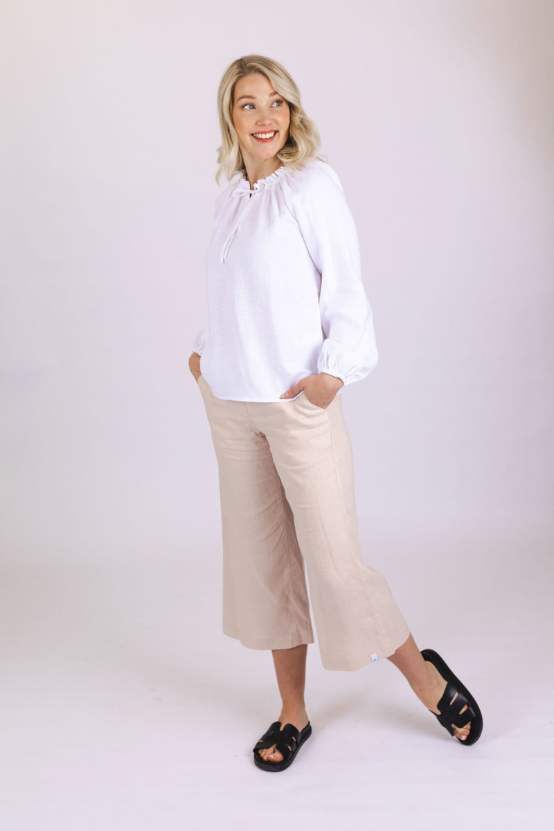 NAKOA aikuisten Paloma Blouse, Coconut Milk