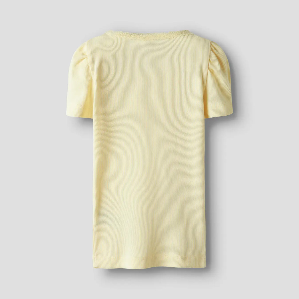 NAME IT NMFKAB t-paita, Pastel Yellow