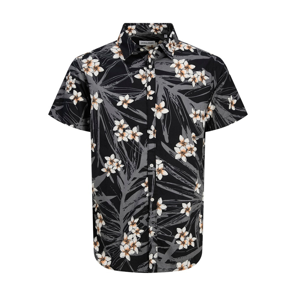 JACK & JONES JJHAWAII kauluspaita, Black