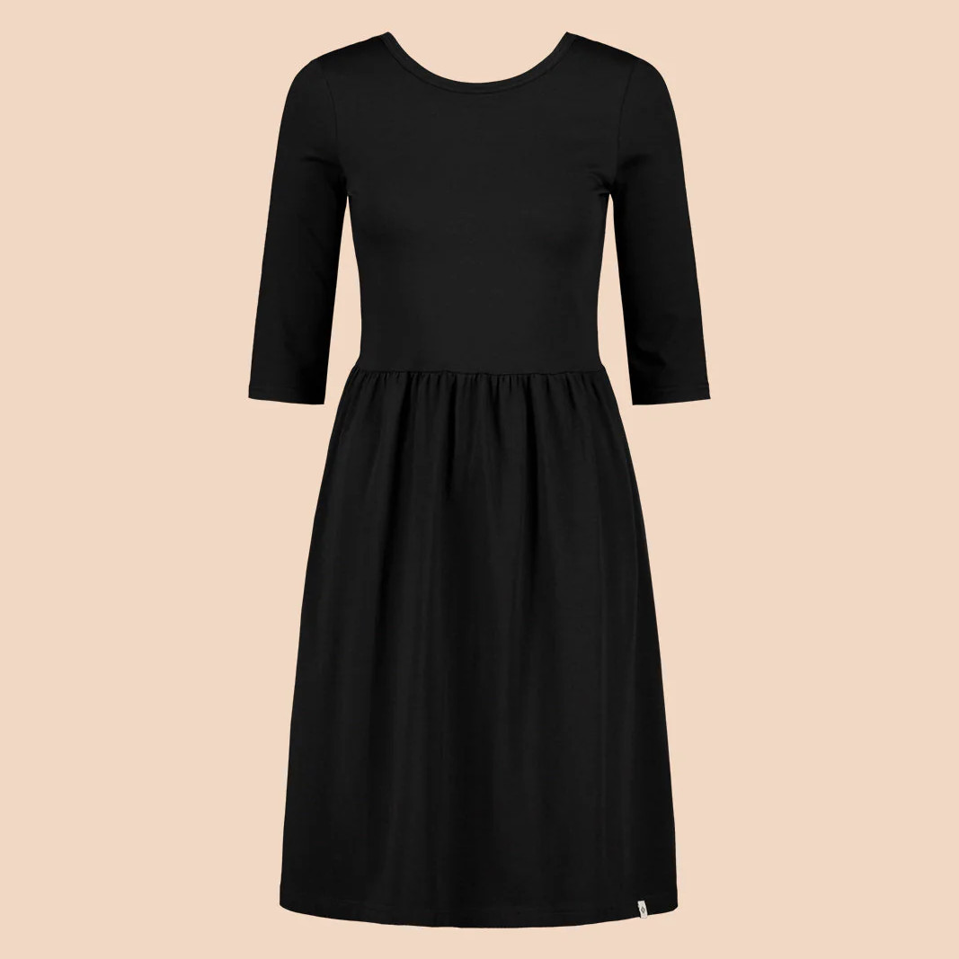 KAIKO BELL DRESS mekko, Black