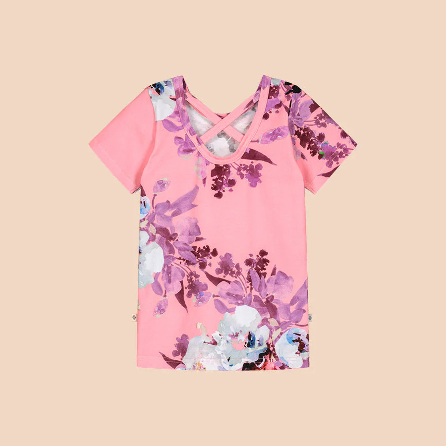 KAIKO CROSS SHIRT SS t-paita, Garden Rose