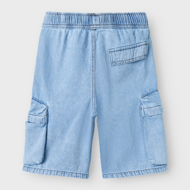 NAME IT NKMBEN 3925 farkkushortsit, Light Blue Denim