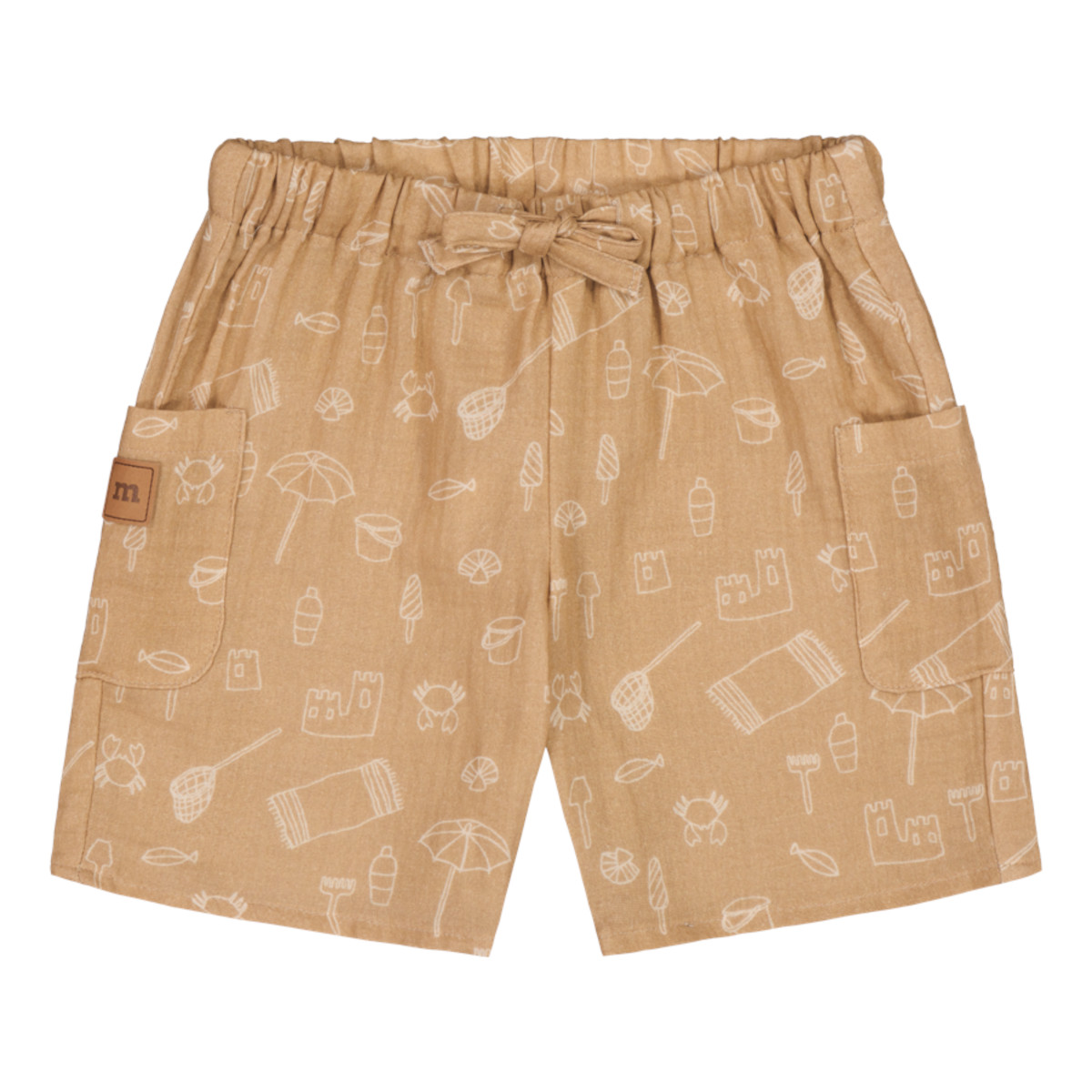 METSOLA ON THE BEACH MUSLIN SHORTS, Sandy