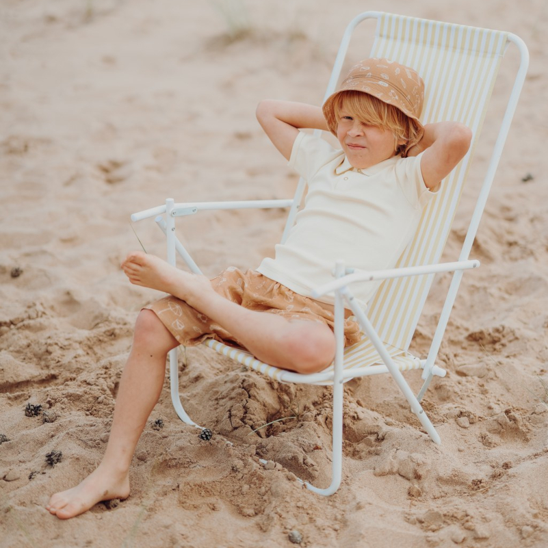 METSOLA MUSLIN BUCKET HAT, Sandy