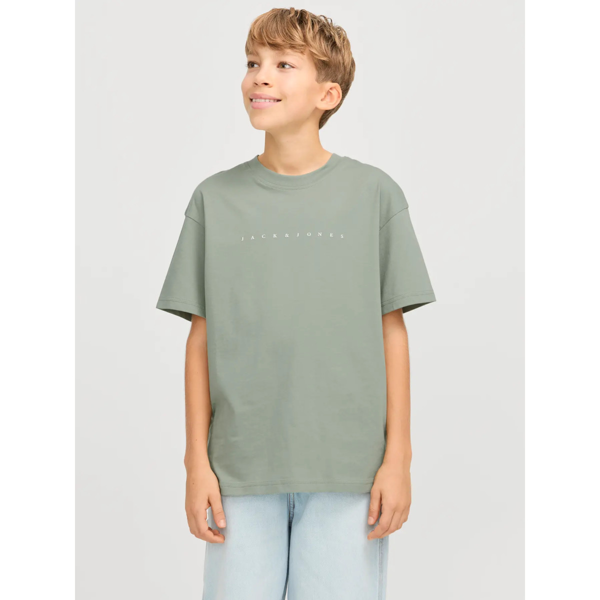 JACK & JONES JJESTAR t-paita, Iceberg Green