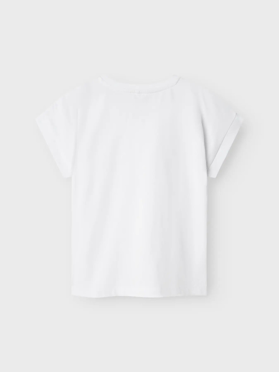 name it NMFJOSEPHINA T-paita, Bright White