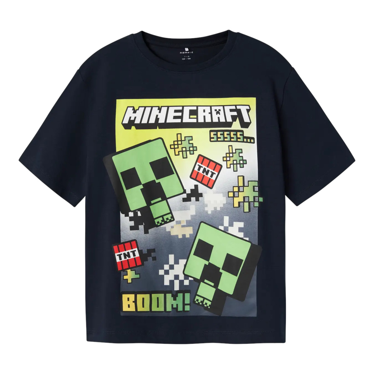 NAME IT NKMMUS MINECRAFT t-paita, Navy Blazer