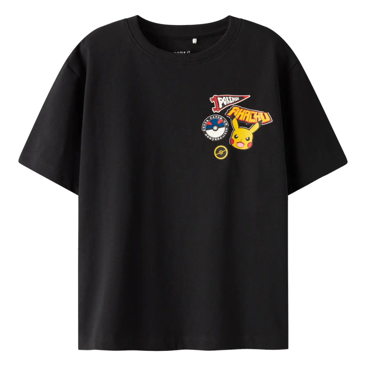 NAME IT NKMJENO POKEMON t-paita, Black