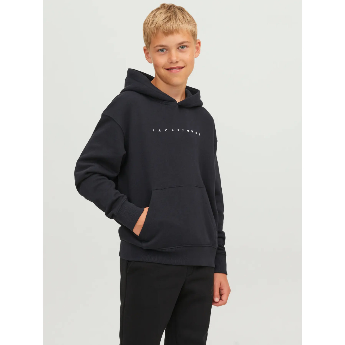 JACK & JONES JJESTAR collegehuppari, Black
