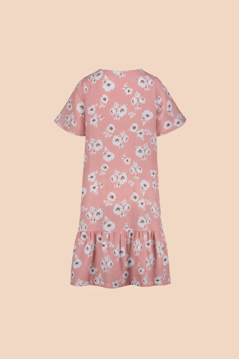 KAIKO FRILL BUTTON DRESS mekko, Rugosa
