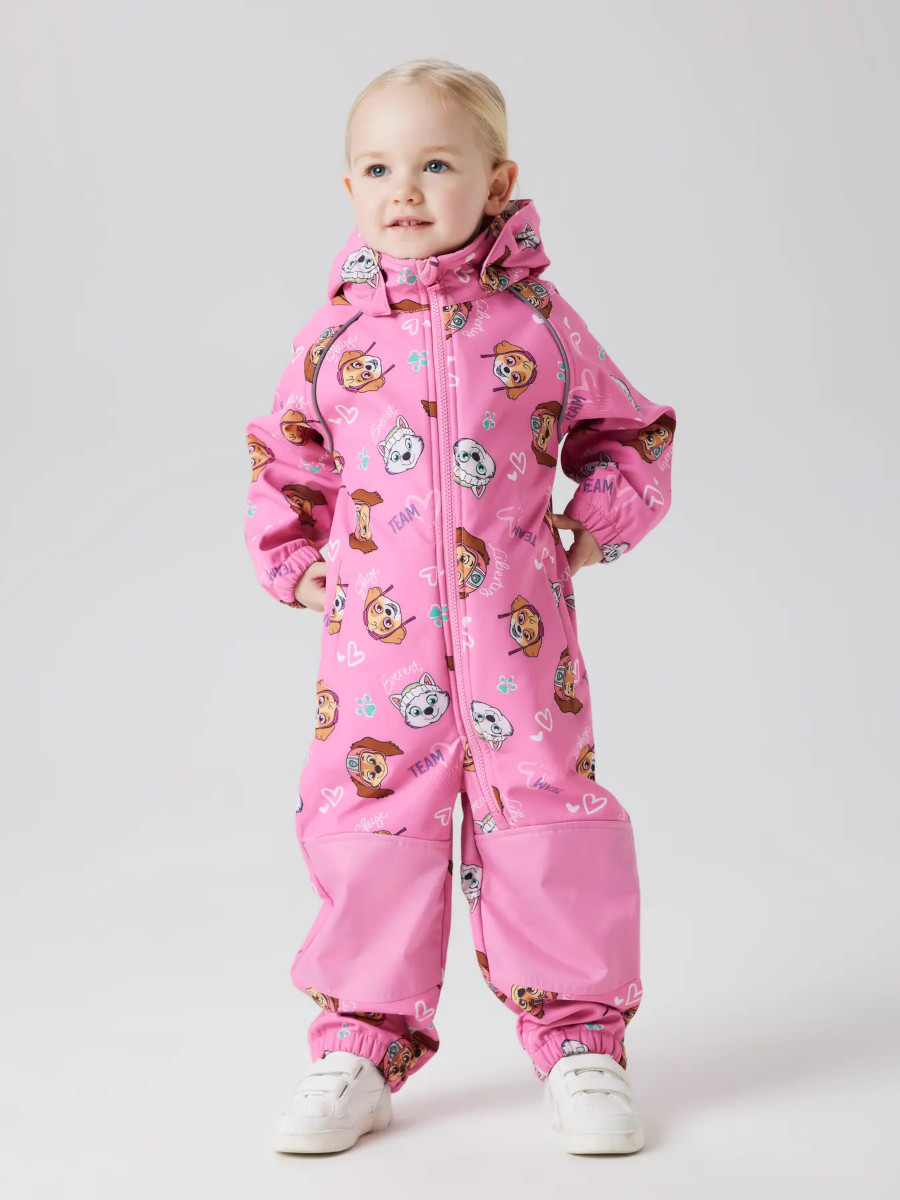 name it NMFALFA08 PAWPATROL softshell-haalari, ENNAKKOTILAUS Pink Cosmos