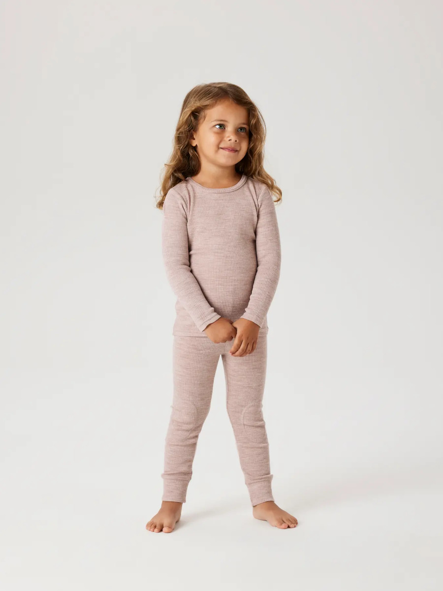 NAME IT NMNWAX merinovillapaita, Shadow Gray