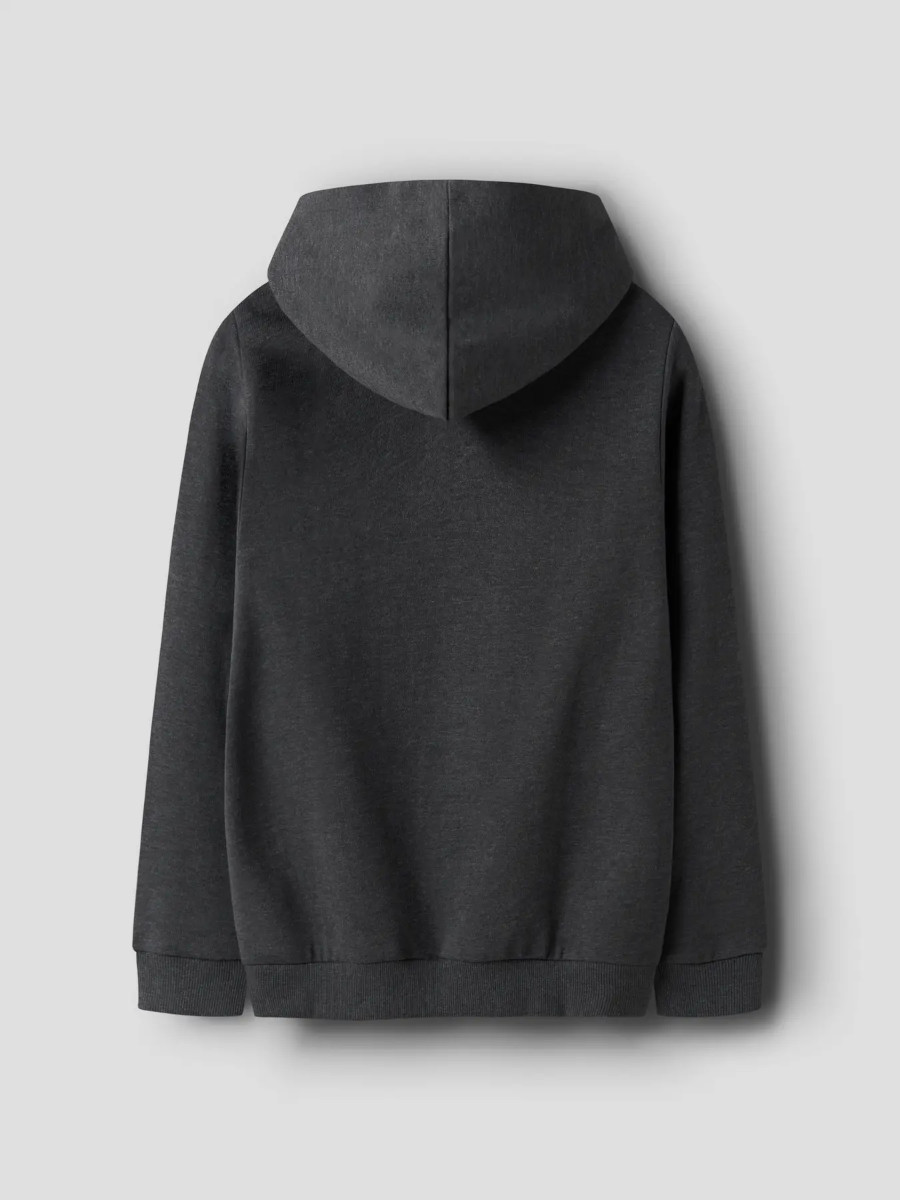 NAME IT NKMVIMO collegehuppari, Dark Grey Melange