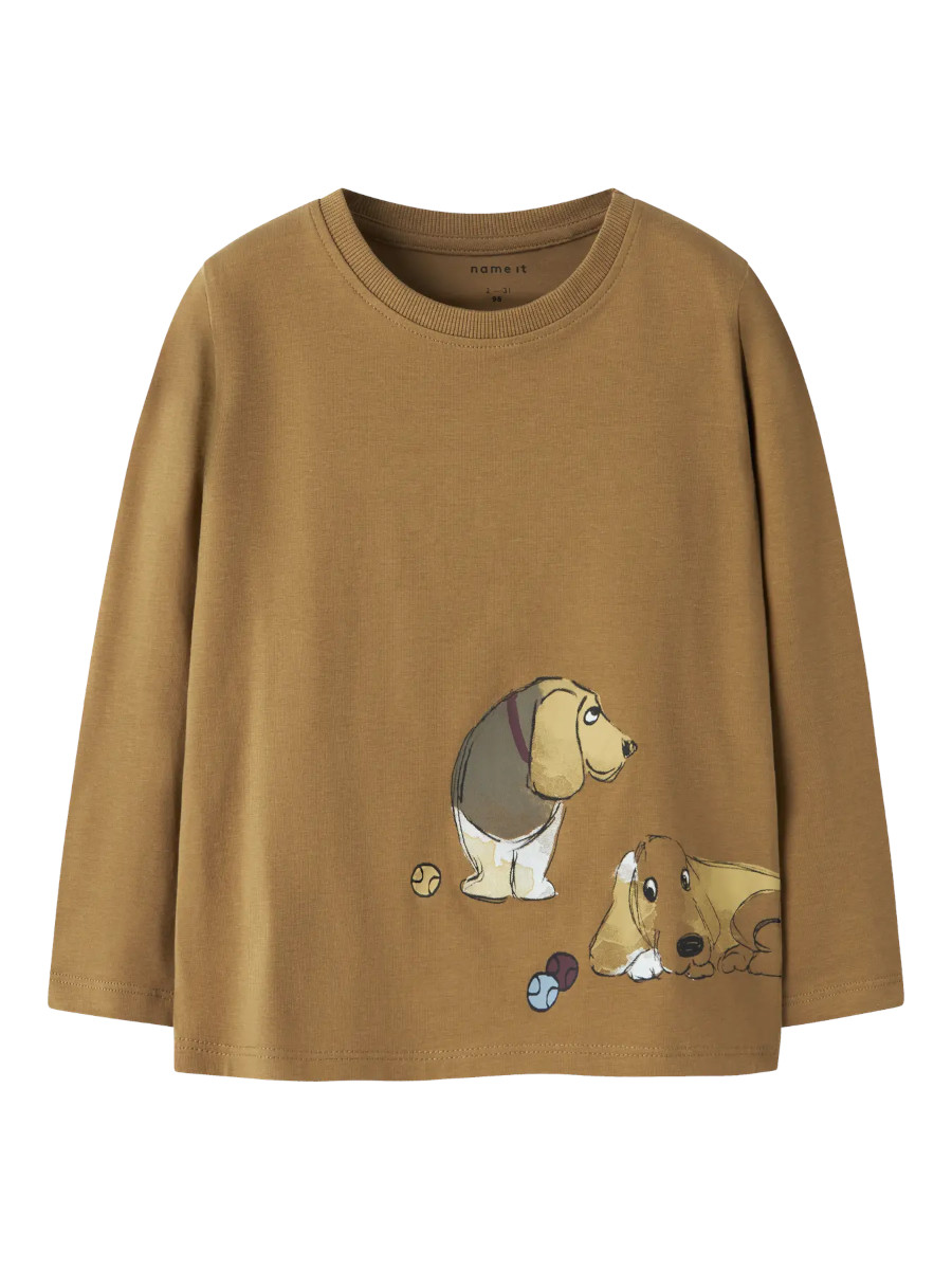 NAME IT NMMKNUD trikoopaita, Dull Gold