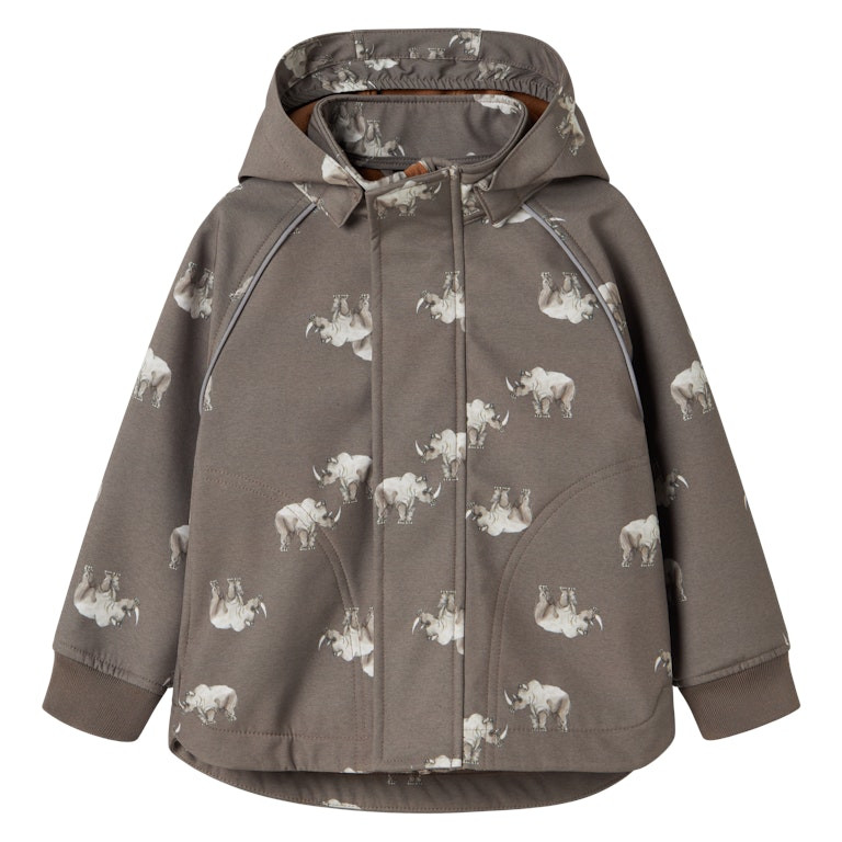 NAME IT NMMALFA08 RHINO softshell-takki, ENNAKKOTILAUS Morel