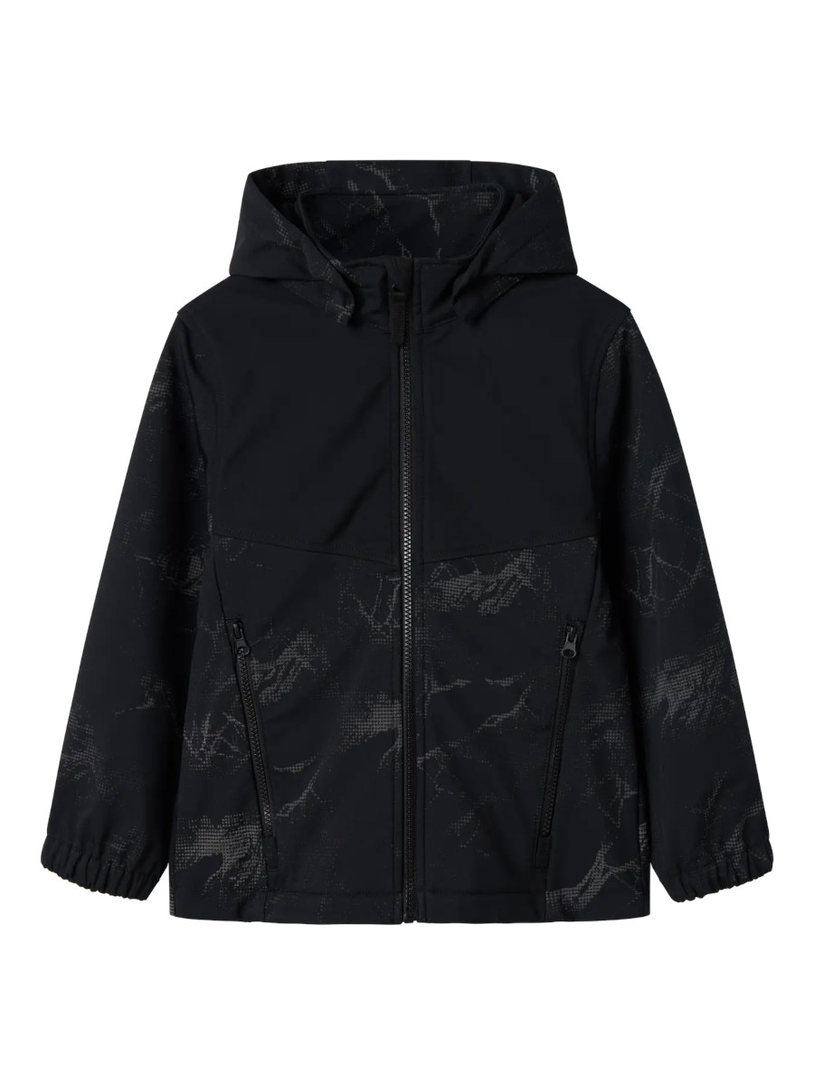 NAME IT NKMALFA08 REF softshell-takki, ENNAKKOTILAUS Black