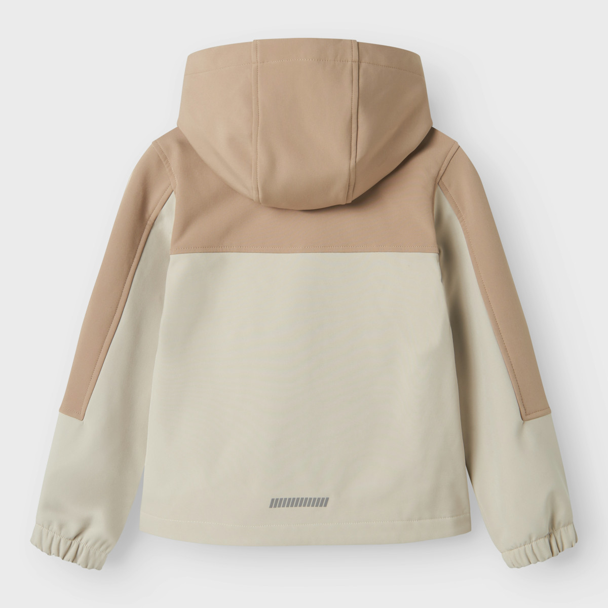 NAME IT NKNALFA08 BLOCK softshell-takki, ENNAKKOTILAUS Silver Mink