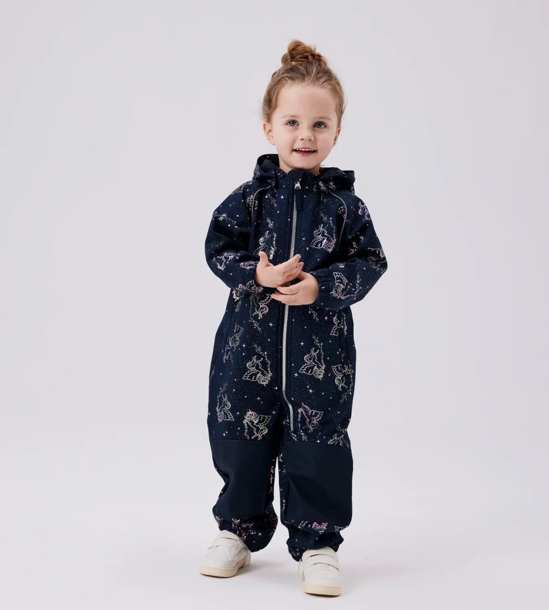 NAME IT NMFALFA08 FOIL softshell-haalari, Dark Sapphire