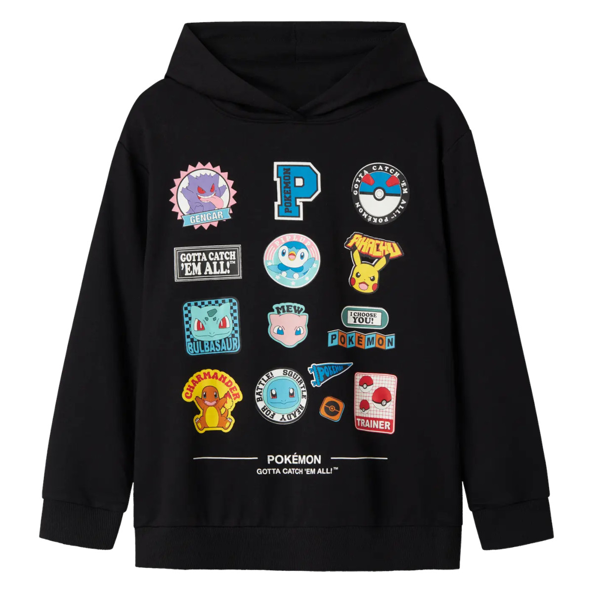 NAME IT NKMJIMM POKEMON huppari, Black