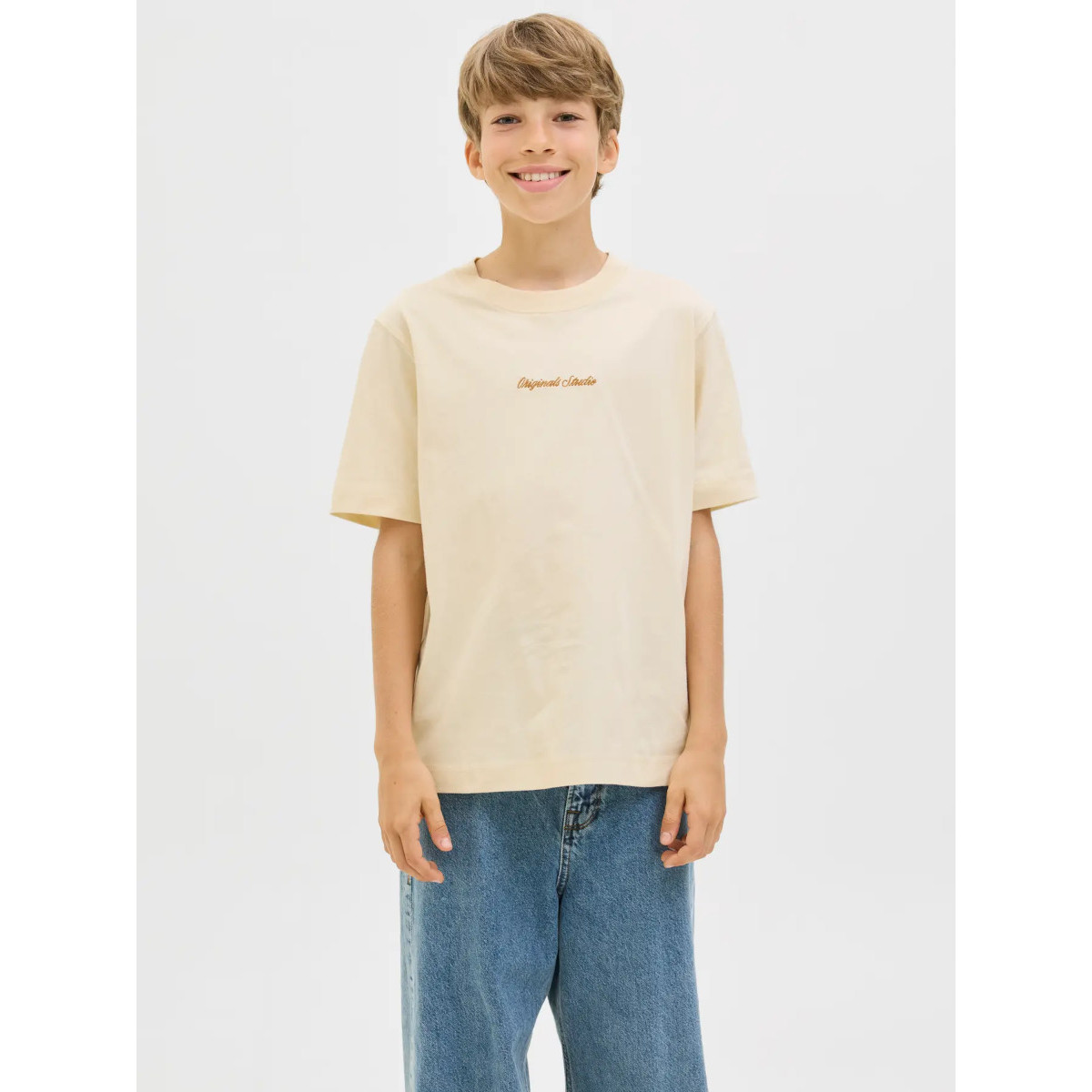 JACK & JONES JORNORREBRO t-paita, Antique White