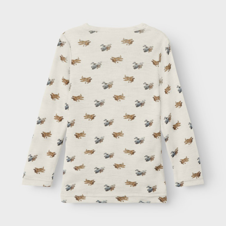 LIL' ATELIER NMMNALU merinovillapaita, ENNAKKOTILAUS Turtledove