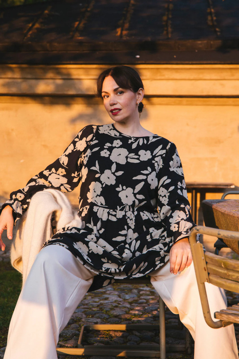 KAIKO FLOUNCE DRESS mekko, Windflower