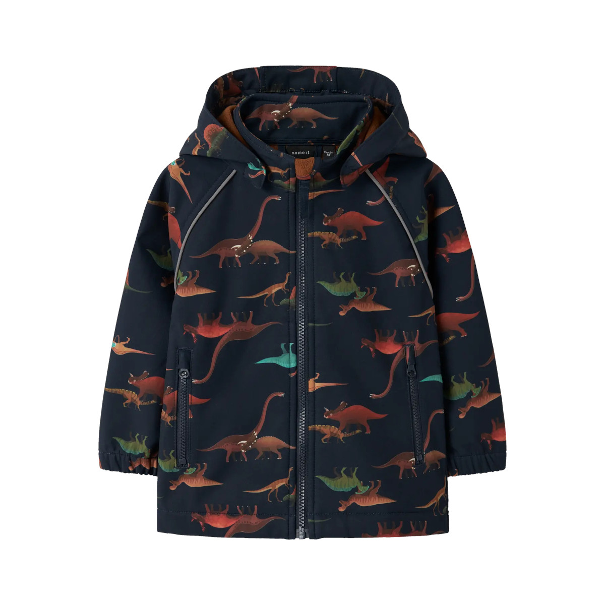 NAME IT NMMALFA08 DINO softshell-takki, ENNAKKOTILAUS Dark Sapphire