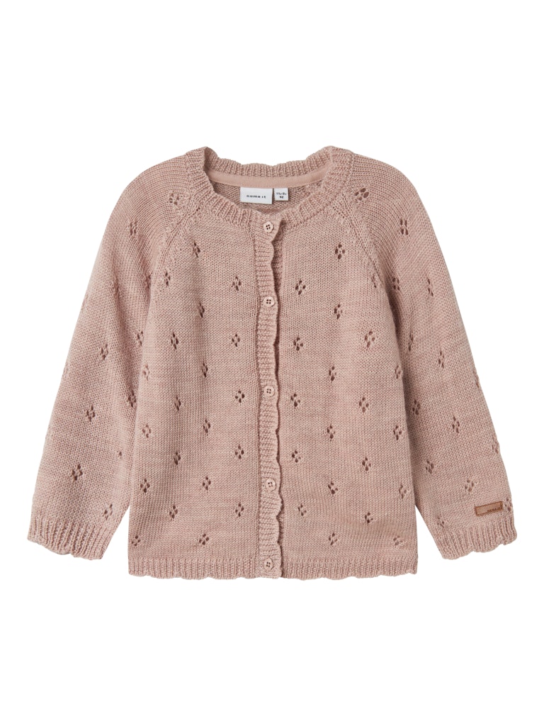 NAME IT NMFWRILLA merinovillaneuletakki, ENNAKKOTILAUS Shadow Gray