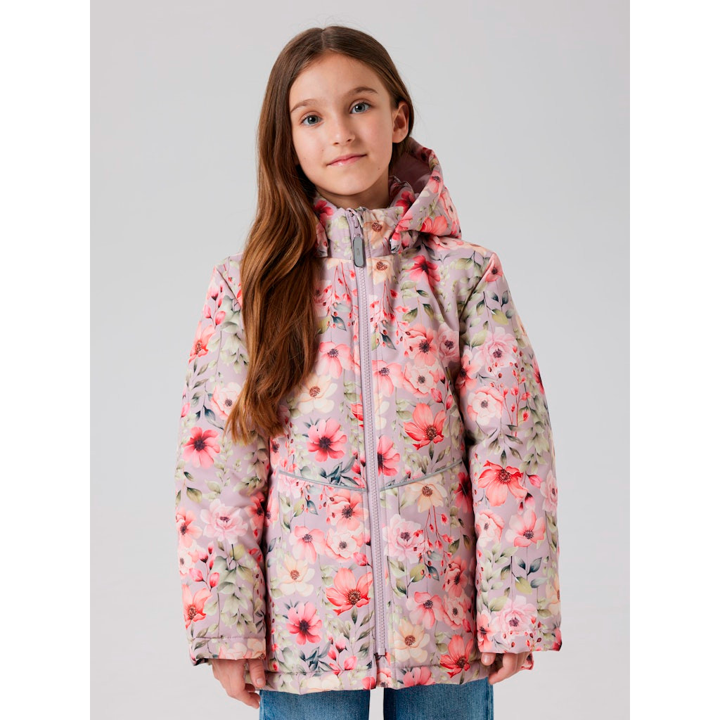 NAME IT NKFMAXI toppatakki, ENNAKKOTILAUS Violet Ice