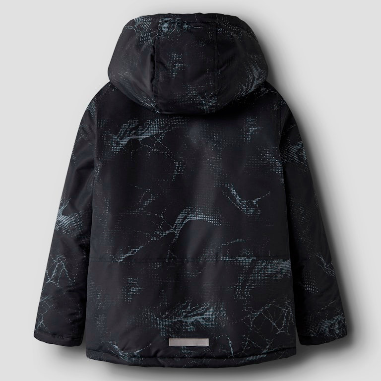 NAME IT NKMMAX toppatakki, ENNAKKOTILAUS Black