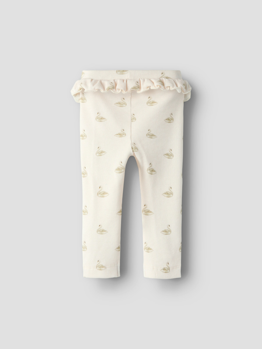 Lil' Atelier NBFGAVO leggingsit, Pastel Parchmen