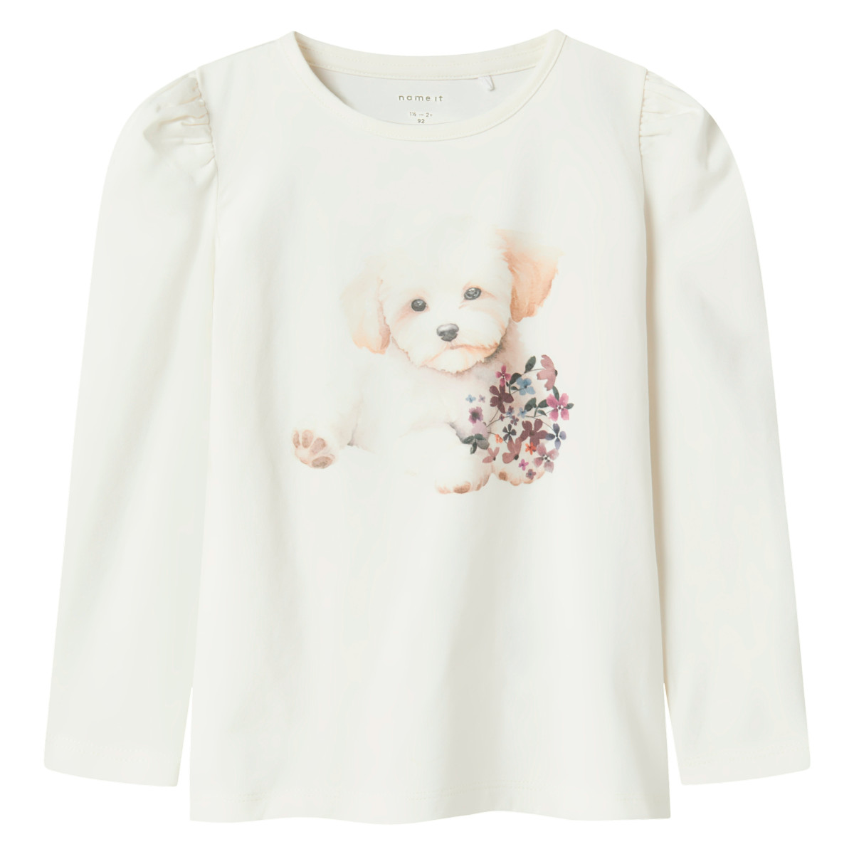 NAME IT NMFNINEA trikoopaita, Cloud Dancer