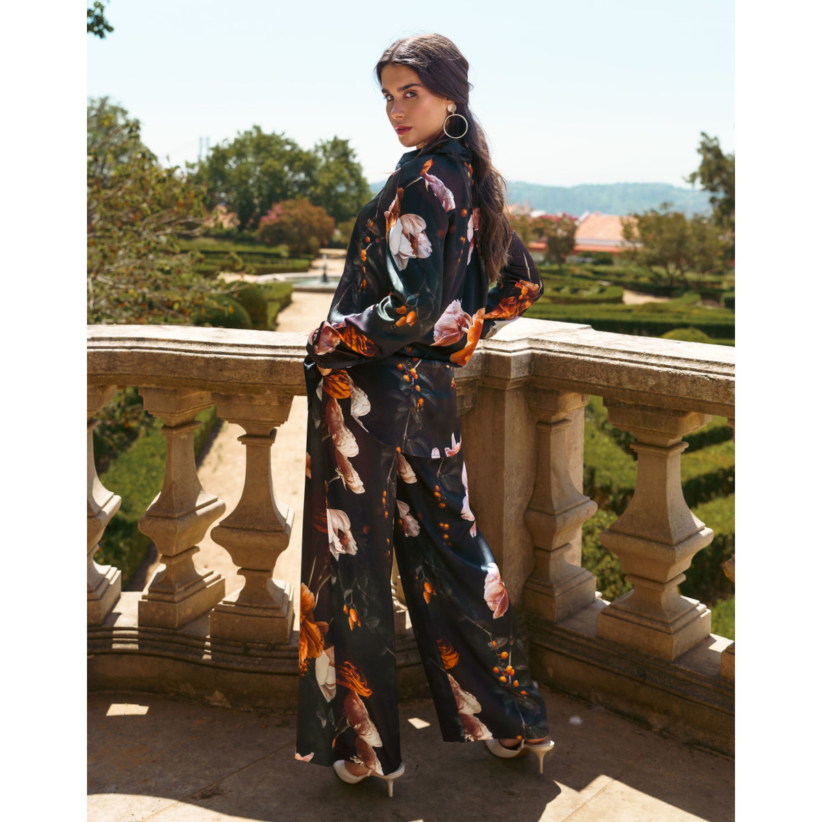 NAKOA aikuisten Leah housut, Copper Flower