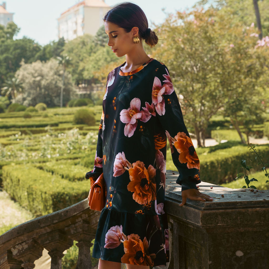 NAKOA aikuisten POPPY collegemekko, Copper Flower