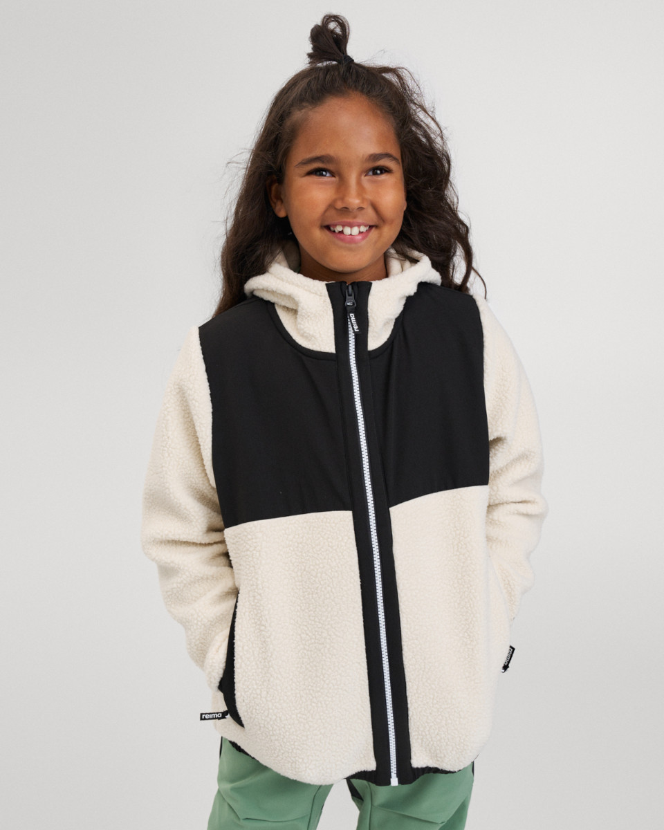 REIMA TURBO 5200437A fleecetakki, Beige