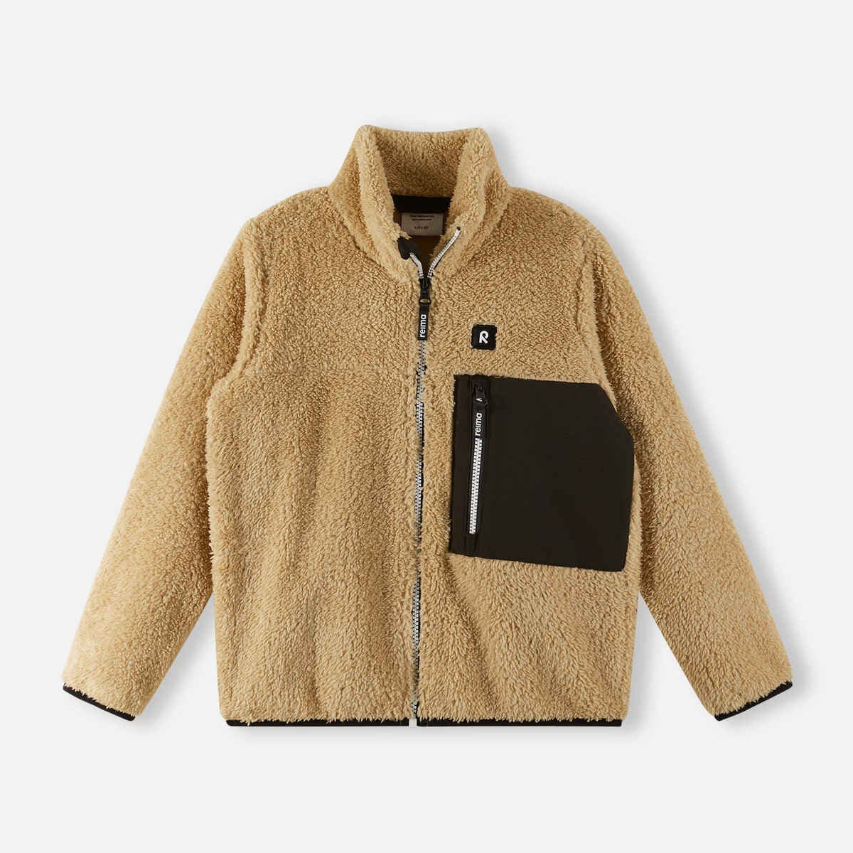 REIMA TURILAS 5200364A fleecetakki, Peanut Brown