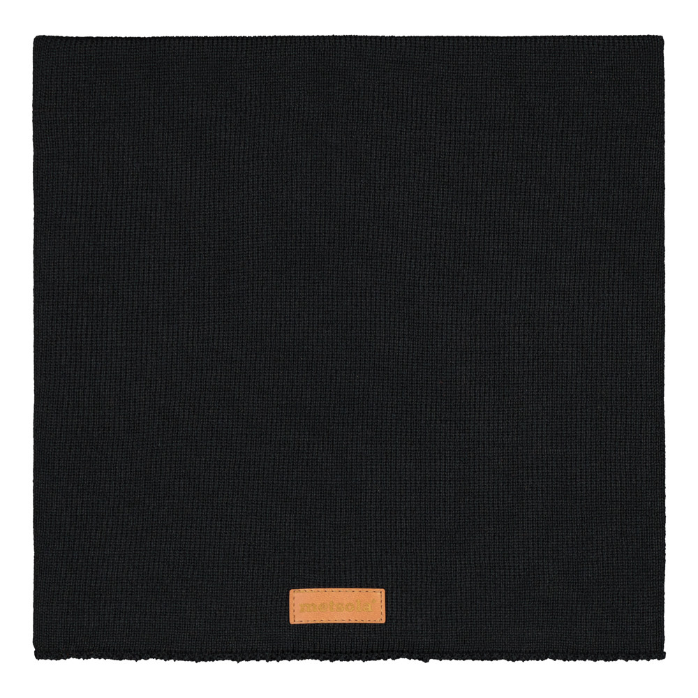 METSOLA CHILLY TUBE merinovillahuivi, Black