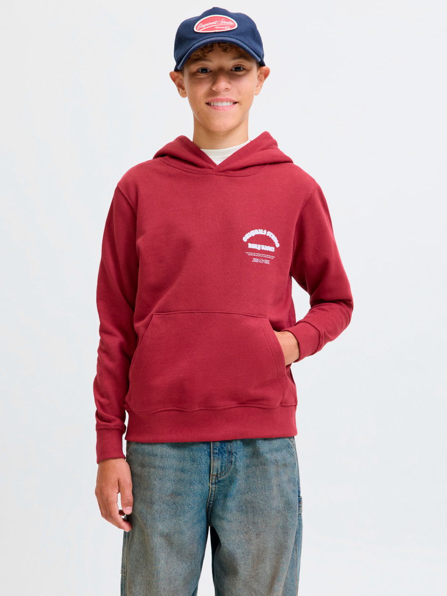 JACK & JONES JORMEADOWS collegehuppari, Tibetan Red