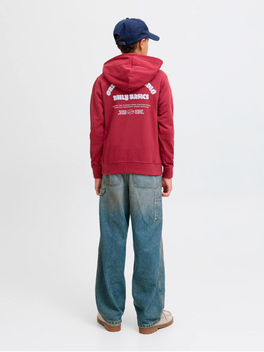 JACK & JONES JORMEADOWS collegehuppari, Tibetan Red