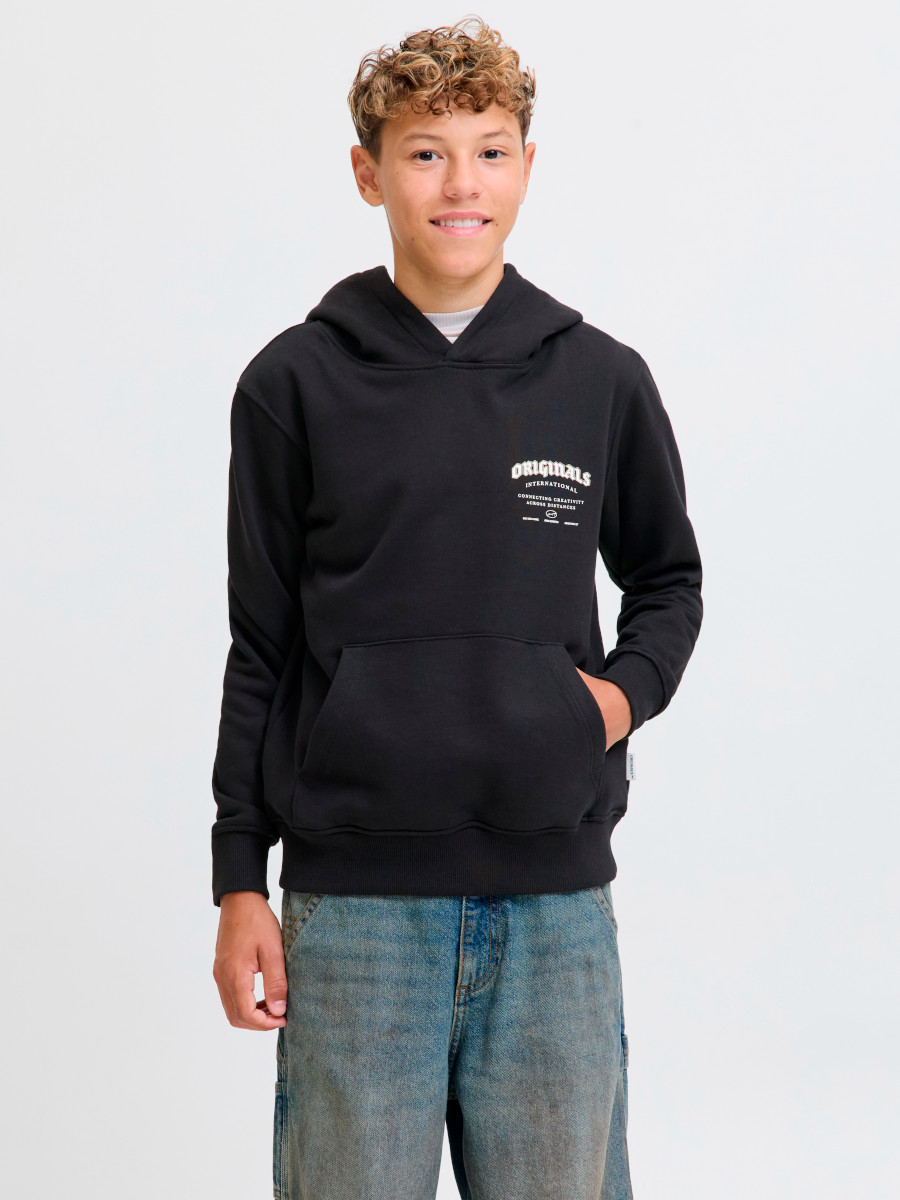 JACK & JONES JORMEADOWS collegehuppari, Black